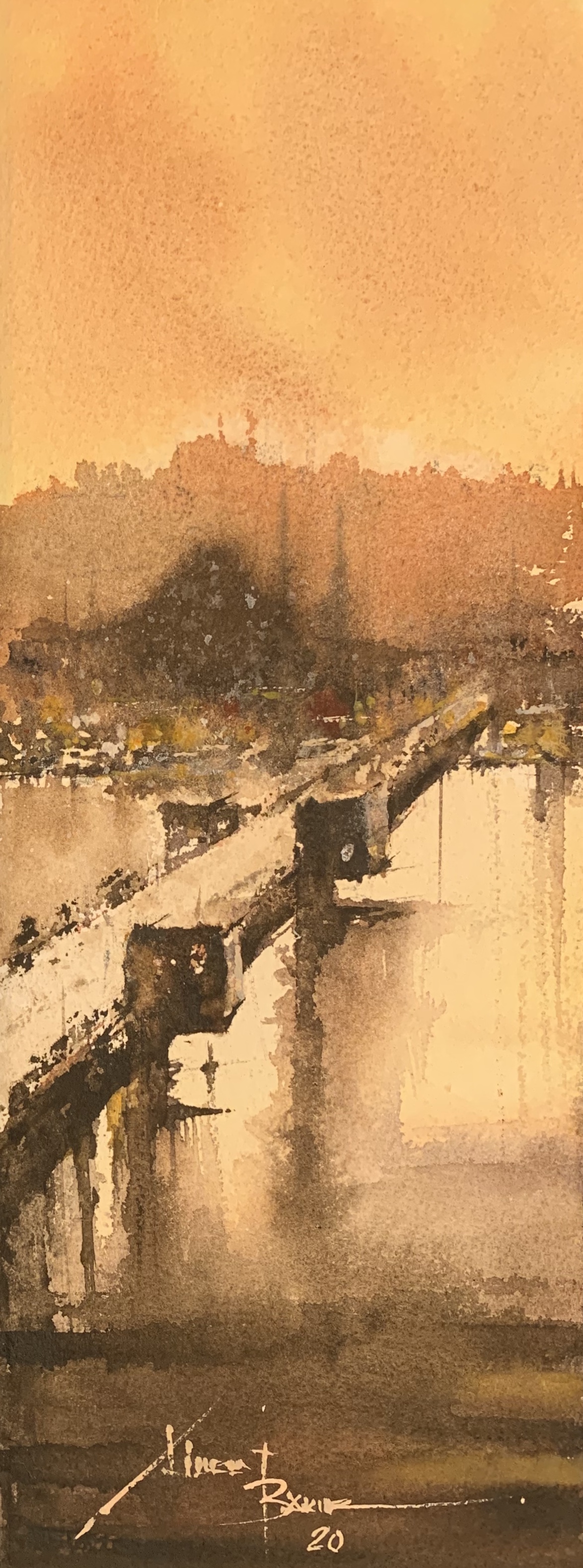 Sulu Boya Çalışması 4