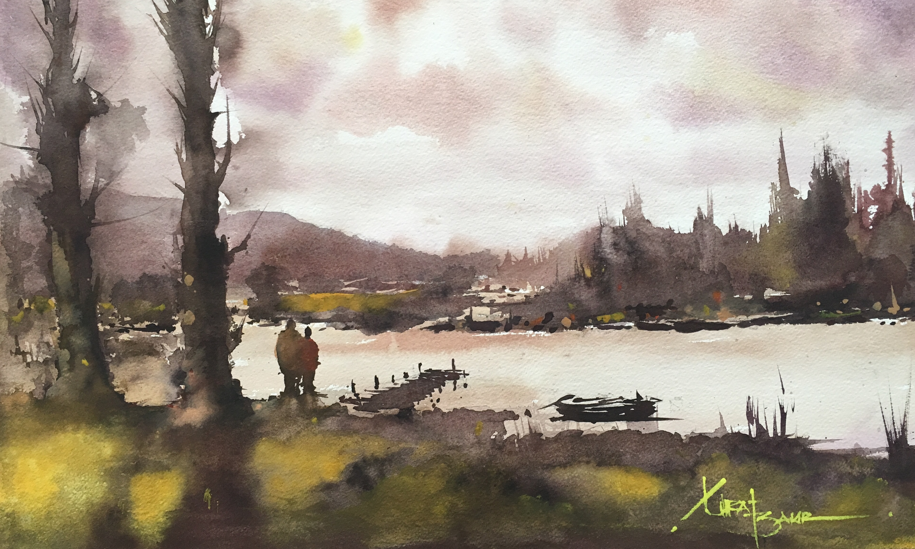 Sulu Boya Çalışması 32