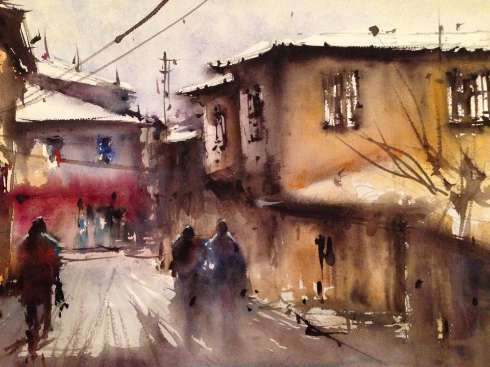 Sulu Boya Çalışması 66