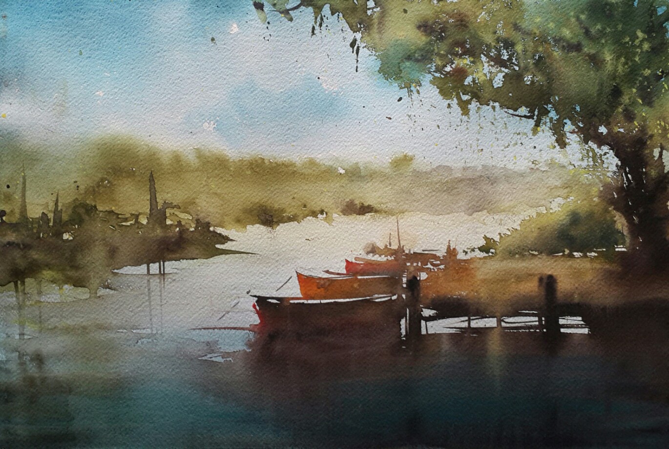 Sulu Boya Çalışması 82