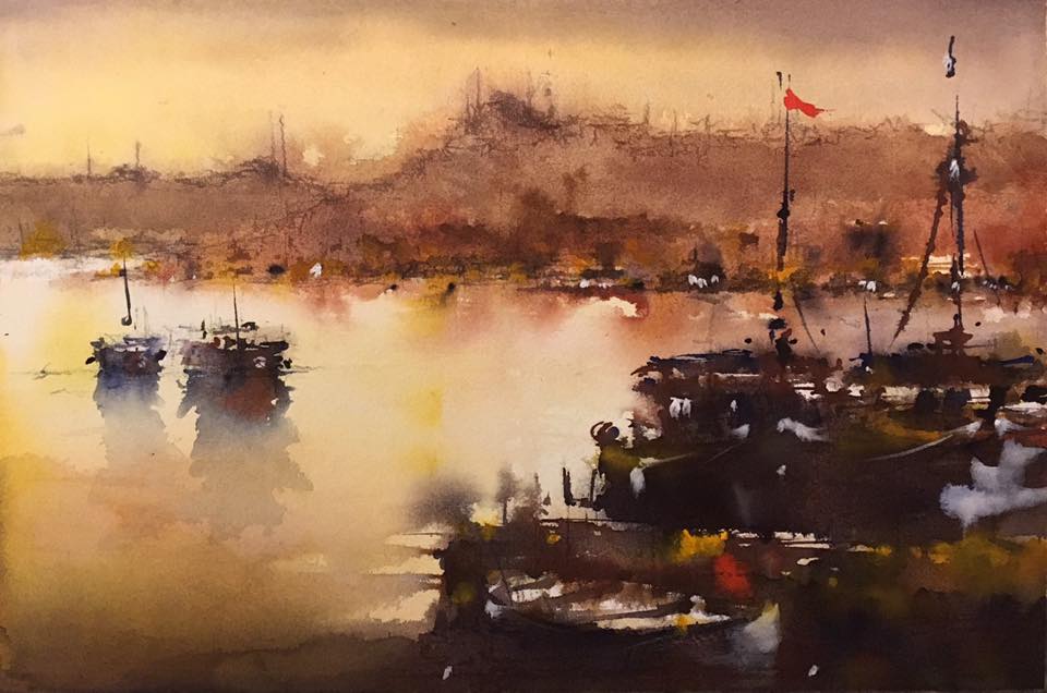 Sulu Boya Çalışması 84